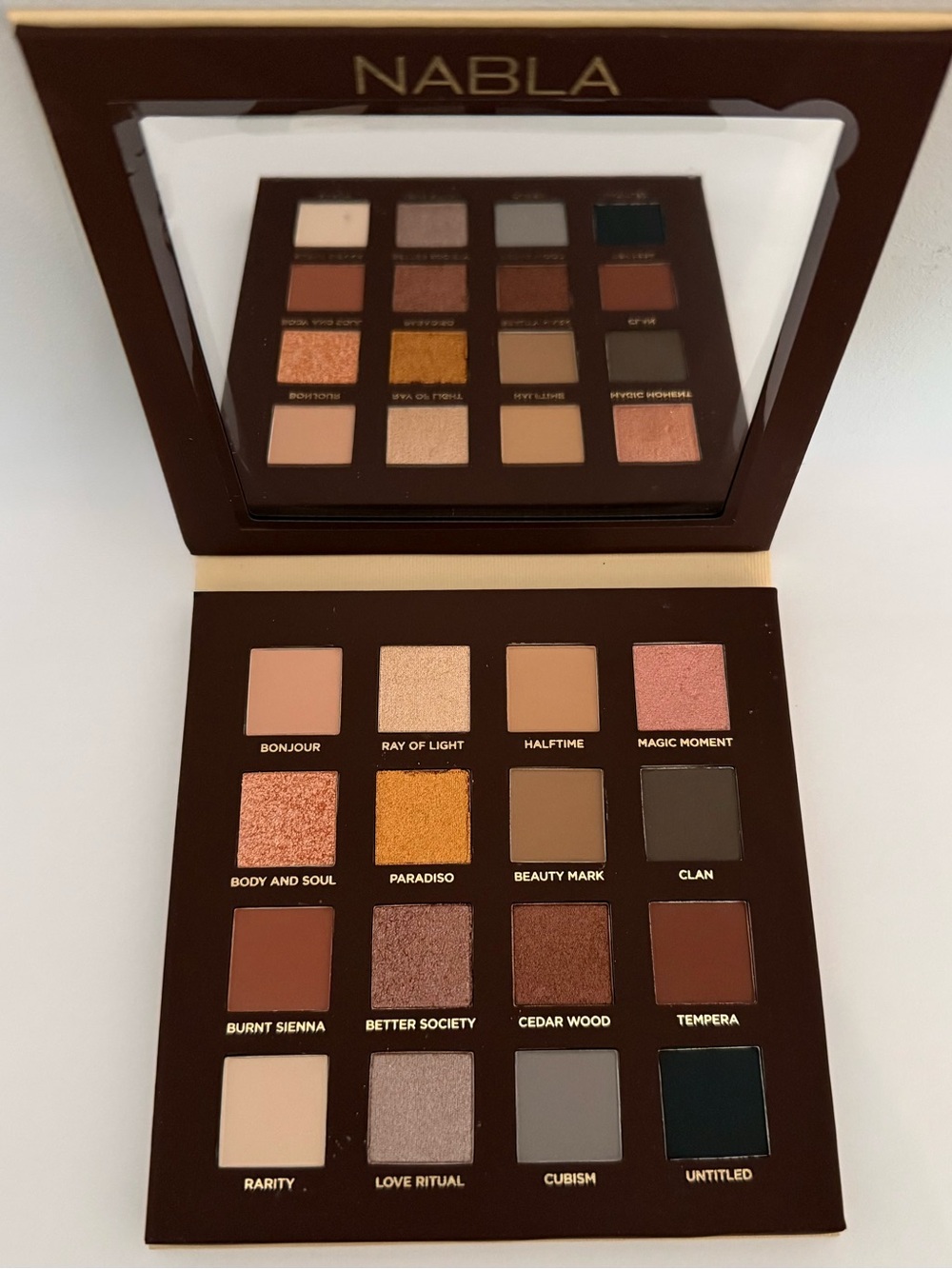 NABLA SIDE BY SIDE NUDE EYESHADOW PALETTE